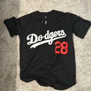 Black LA Dodgers jersey